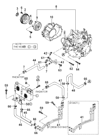 0K53A19910A-FILLER NECK ASSY-FUEL