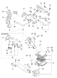 0K08013230A-PIPE & HOSE ASSY INNER