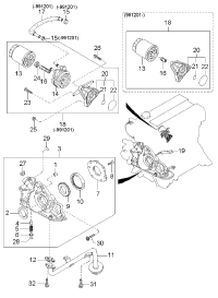 213103X000-PUMP ASSY, OIL
