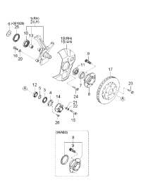 0S23133075-BEARING-WHEEL,FRT,OUT