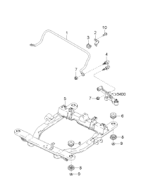 0K55234151D-BAR, STABILIZER, FRONT