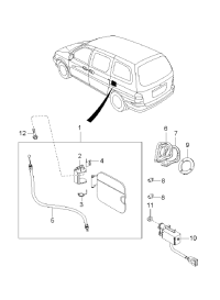0K55242430-WIRING ASSY-FWS EXT