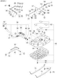 0K54C42243-PROTECTOR-FUEL TANK HEAT