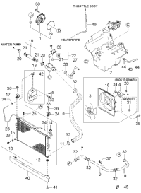 0K95K15290A-PIPE COMP,WATER OUTLET