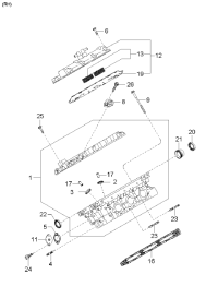 0K9BV102F5A-GASKET,W.PUMP INLET