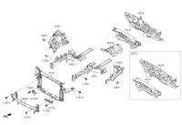64900C5510-RAIL ASSY-FR BUMPER