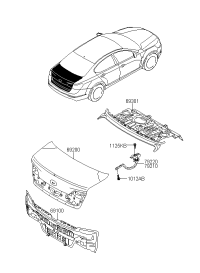 692003R520-PANEL ASSY-TRUNK LID
