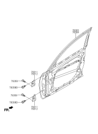 760033R000-Door assy-front lh