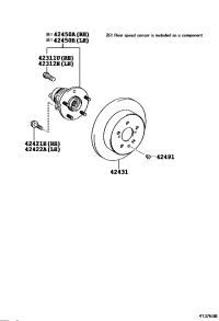 9010510469-BOLT (FOR REAR AXLE BEARING CASE),RH/LH