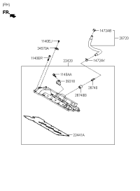 224203C750-COVER ASSY-ROCKER,RH