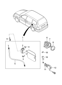 0K55242430B-WIRING ASSY-FWS EXT