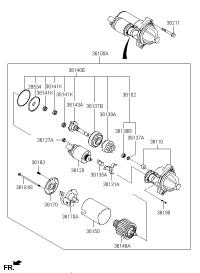 361002F350-STARTER ASSY