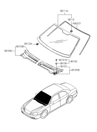 861503C000-COVER ASSY-COWL TOP LH