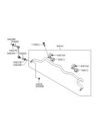 548103F700-BAR ASSY-FR STABILIZER