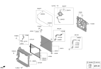 25333P2000-BRACKET ASSY-RADIATOR MTG,UPR