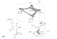 54500R0100-ARM COMPLETE-FR LWR,LH