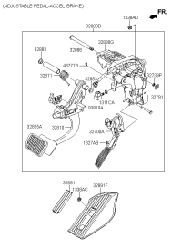 327004D700-PEDAL ASSY-ACCELERATOR