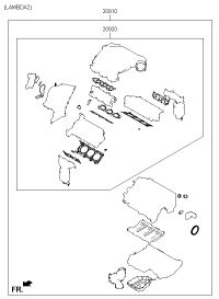 KS66110270-GASKET KIT-ENGINE OVERHAUL
