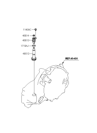 4362422610-GEAR-SPEEDOMETER DRIVEN