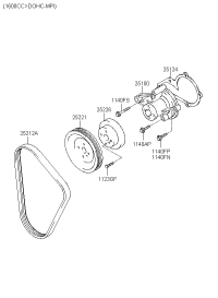 2522622610-PULLEY-POWER STEERING