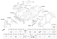 84145G2000-UNDER COVER ASSY,RH