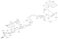 28610G5140-MUFFLER ASSY-FRONT