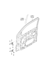 760043E011-PANEL ASSY-FRONT DOOR,RH
