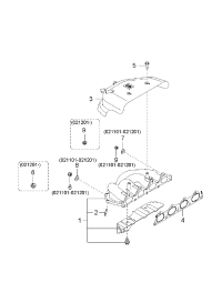 2851038412-MANIFOLD, EXHAUST
