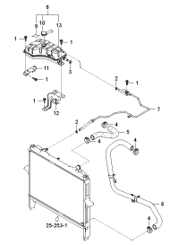 254123E400-HOSE-RADIATOR LOWER