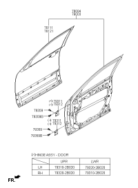 760032J010-PANEL ASSY-FR DR LH