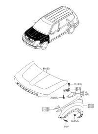 663112J010-PANEL-FENDER LH