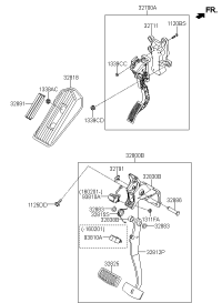 328002J000-PEDAL ASSY-BRAKE