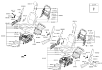 89900A9530DLE-ARM REST ASSY-CONSOLE