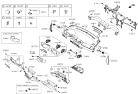 97480A9200WK-DUCT ASSY-SIDE AIR VENT,LH