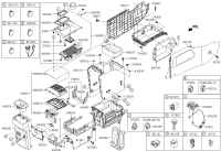 84656A9000-BEZEL ASSY-FLOOR CONSOLE FR