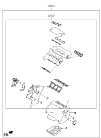 209103CA08-GASKET KIT-ENGINE OVERHAUL