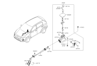 43794D9000-CABLE ASSY-MTM LEVER