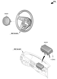 80100Q2500WK-MODULE ASSY-STRG WHEEL AIR BAG