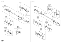 495602S700-BEARING BRACKET & SHAFT ASSY