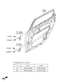 77003A4000-PANEL ASSY-REAR DOOR,LH