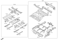 65710A4000-MEMBER ASSY-REAR FLOOR SIDE,LH
