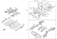 65710D6000-MEMBER ASSY-REAR FLOOR SIDE,LH