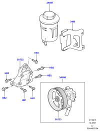 LR009777-*SC*PUMP ASSY - POWER 3.2LTR
