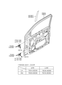 760043E111-PANEL ASSY-FRONT DOOR,RH