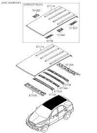 671113E031-PANEL,ROOF