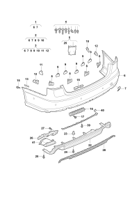 L4GD807067FGRU-Bumper cover