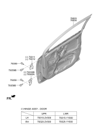 76004K8000-PANEL ASSY-FRONT DOOR,RH