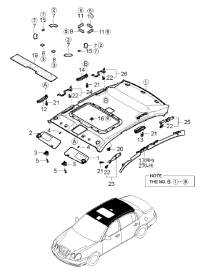 852023F230NF-VISOR ASSY, RH