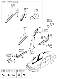 858403F010NF-TRIM ASSY