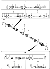 495093F850-BOOT SET-OUT.JOINT, RH